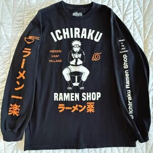 Naruto Ichiraku Ramen shop long sleeve T-shirt‎